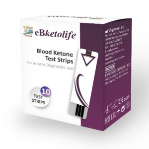 (志工專屬優惠 )eBketolife血酮試紙10片/盒(含紙. 針)。只要350元(圖片遺失)