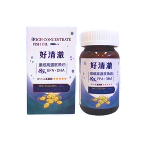 【InMARCH茵瑪奇】85%好清澈魚油膠囊(60顆/瓶)(圖片遺失)