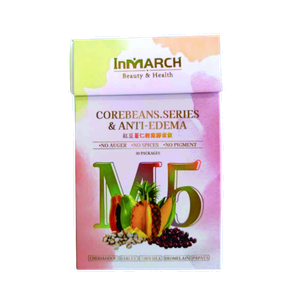 【InMARCH茵瑪奇】M5紅豆薏仁輕窕酵素飲(3g*30條/盒) 效期：2027/04/15(圖片遺失)
